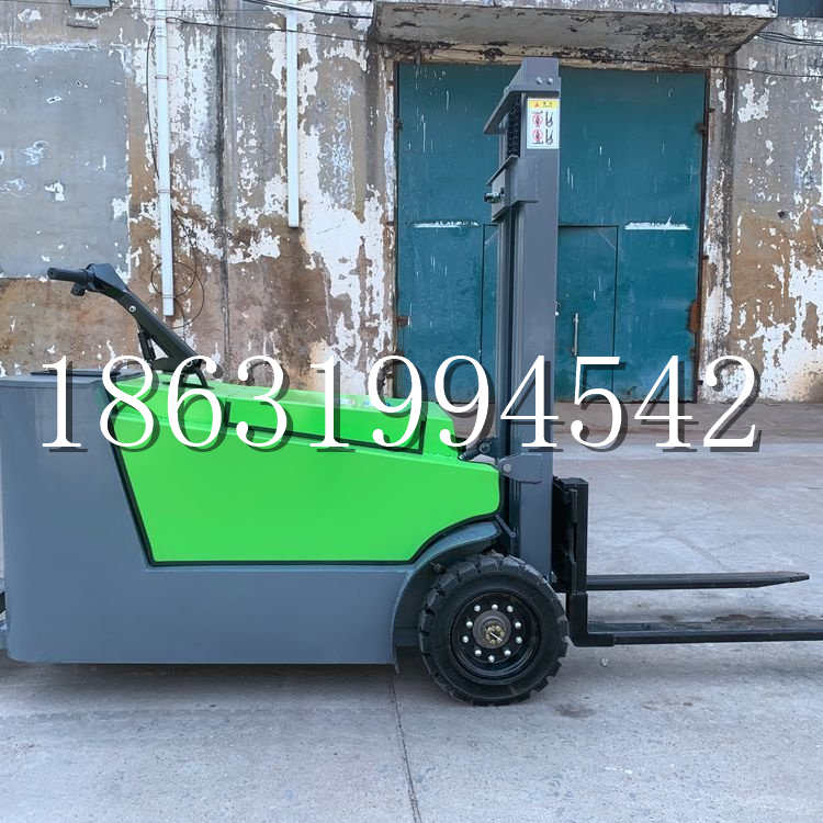 黄州区小型电动叉车1吨2吨步行站驾式电瓶堆高充电装卸车液压升降车铲车